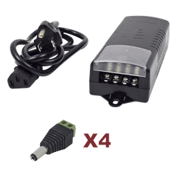 Fuente EPCOM K2-PS12DC4C 12 Vcc 5A 4 salidas