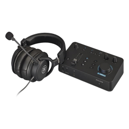 Mezclador de audio Yamaha ZG01PACK con auriculares