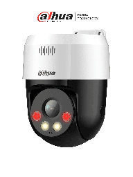 DAHUA SD2A500-GN-A-PV - Camara IP PT de 5 Megapixeles Full Color/ Disuasion Activa/ Lente Fijo/ Luz Blanca de 30 Metros/ IR de 30 Metros/ Smart H.265/ Ranura para MicroSD/ Audio Bidireccional con Altavoz Integrado/ IP66/ PoE/