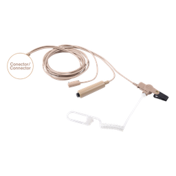 Kit micrófono-audífono OTTO V1-10356 3 cables Kenwood