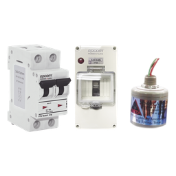 Kit centro de carga EPCOM PL32ACD 800 Vcc 32 A supresor