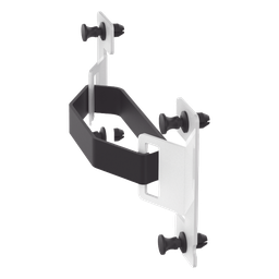 Kit de soporte de correa Panduit MSBRKT acero blanco