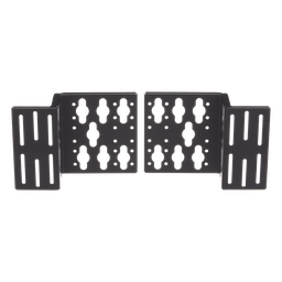 Kit soportes PDU vertical Panduit CVPDUB negro
