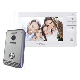 Kit videoportero KOCOM KCVS701EBC/KCS81MU 7" 1080p