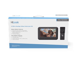 Kit videoportero analógico HiLook VI-K13P 7" IP65