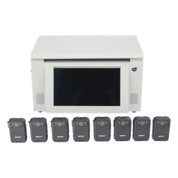 Kit descarga bodycam EPCOM XMRA8R3KIT estación 8 body cams