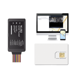 Rastreador GPS vehicular JIMIIOT VL802 4G LTE BLE RS485