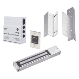 Kit control de acceso AccessPRO KITMAG12V chapa 600 lbs