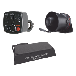 Kit sirena 100W y controlador para moto Epcom KITMOTOEPCOM