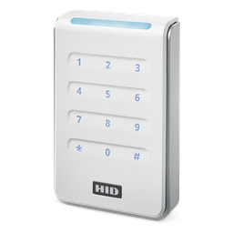 Lector de acceso HID Signo RS40KFW teclado blanco multitec