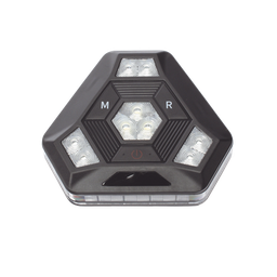 Luz auxiliar Epcom XLTE1985RB rojo/azul 27 LEDs