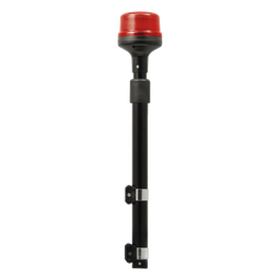 Luz telescópica para moto SignalPro SPT16R 8 LED roja