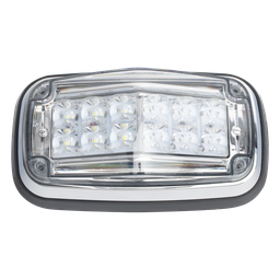 Luz advertencia vehicular EPCOM XT1885RW rojo/claro IP67