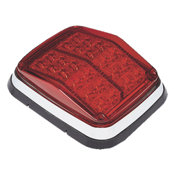 Luz de advertencia Epcom XT1895R roja 9.5W IP67