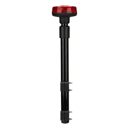 Luz telescópica para moto Epcom XMWL200R 9 LED roja