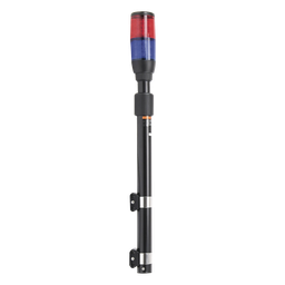 Luz telescópica EPCOM XMWL300RB 24W roja y azul
