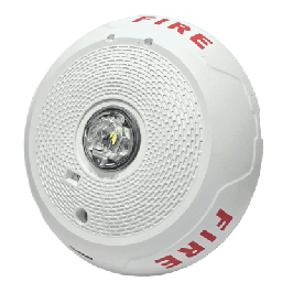 Estrobo LED techo System Sensor SCWLED blanco multicandela