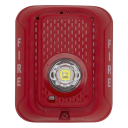 Estrobo LED pared System Sensor SRLED rojo multicandela