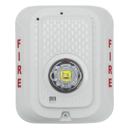 Estrobo LED pared System Sensor SWLED blanco multicandela