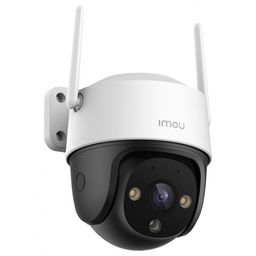 Cámara IPC-S41FEN IMOU CRUISER / WiFi PTZ de 4 MP / H.264 / Detección De Humanos / Microfono Bocina Integrada / IR 3O / Sirena / Lente 3.6 MM/ FULLCOLOR/ Ranura MICRO SD