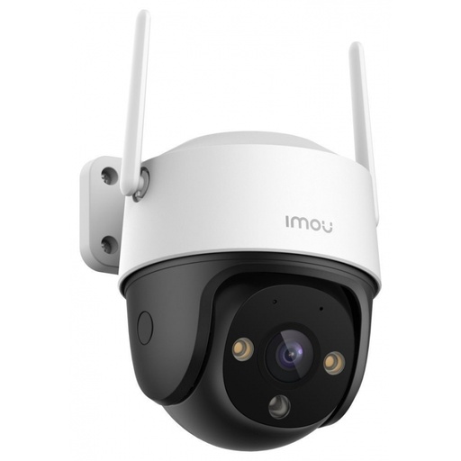 Cámara IPC-S41FEN IMOU CRUISER / WiFi PTZ de 4 MP / H.264 / Detección De Humanos / Microfono Bocina Integrada / IR 3O / Sirena / Lente 3.6 MM/ FULLCOLOR/ Ranura MICRO SD