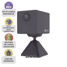 Mini Cámara IP Inalámbrica Con Batería Recargable (Cero Cables) / 2 Megapíxel / Uso en Interior / Grabación en la Nube / Base Magnética Para Adherirla a Superficies Metálicas