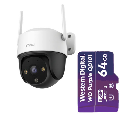 Kit Cámara IPC-S41FEN IMOU + Micro SD 64 GB