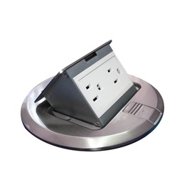 Caja de piso Thorsman TH-MCPR-A acero inox 2 contactos