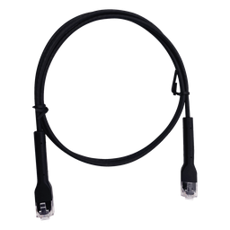 Cable de parcheo UTP LinkedPro LP-PSLIM-05BK Cat6 0.5 m