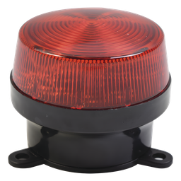 Mini estrobo SFIRE SF-STRR rojo 12Vcc 90 destellos/min