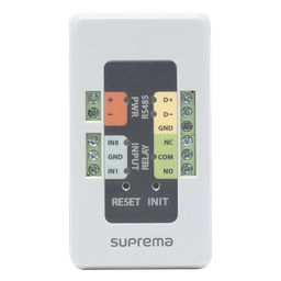 Módulo E/S seguro Suprema SIO2 RS-485 relevador