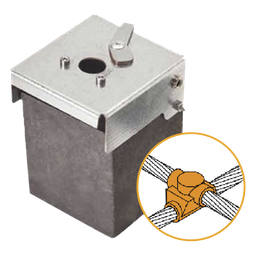 Molde grafito Apliweld AT-W40/W40/XS cruz 4/0 AWG