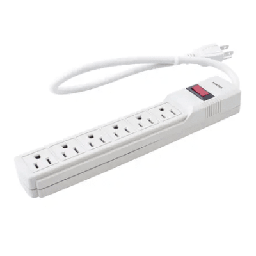 Multicontacto Surtek SYS-136220 6 tomas supresor 270 J