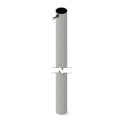 Mástil SYSCOM Towers SLM-3 3m 1-1/4" galvanizado