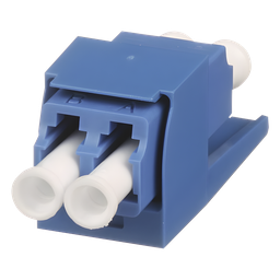 Acoplador fibra LC dúplex Panduit CMDSLCZBU Mini-Com OS1/OS2