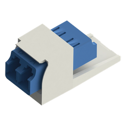 Acoplador fibra LC dúplex Panduit CMDSLCZIW monomodo OS2