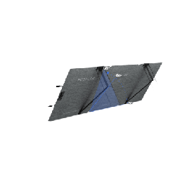 Módulo solar bifacial EcoFlow EFFOLD160LW 160W portátil