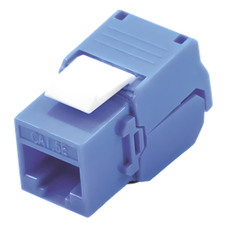 Jack keystone Cat5e LinkedPro LP-KJ-516-TTBU azul
