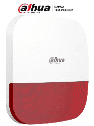 DAHUA DHI-ARA13-W2 - Sirena Inalámbrica para Exterior con Estrobo /  110dB / Múltiples sonidos de Alarma / IP65 / Alarma de Batería Baja / #LoNuevo #AlarmasDahua DHI-ARA13-W2