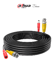 DAHUA DH-PFM942I-10-5 - Cable de 10 Metros Armado para Video y Energía/ Para Camaras Hasta 4k/ con Conectores BNC y de Energía/ Uso Exterior e Interior/ Cobre de Alta Pureza/ Soporta: AHD/CVI/TVI/CVBS/ DH-PFM942I-10-5