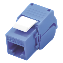 Jack keystone LinkedPro LP-KJ-610-TTBU Cat6 azul