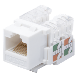 Módulo jack keystone Cat6 LinkedPro LP-KJ-601-WH blanco