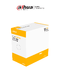 DAHUA PFM920-5EU - Bobina de Cable UTP para Exterior Cat5e/  100% Cobre/ 305 Metros/ Color Negro/ Cubierta Exterior MDPE/ Cumple con Estandares ANSI/TIA 568-C.2/ Retardante de Llama/ RoHS/  DH-PFM920-5EU