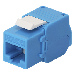 Módulo jack keystone RJ45 LinkedPro LP-KJ-6A-TTBU Cat6A