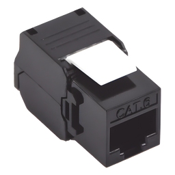Jack keystone Cat6A LinkedPro LP-KJ-6A-TTBK negro