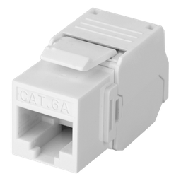 Módulo Jack Keystone LinkedPro LP-KJ-6A-TTWH Cat6A toolless