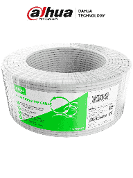 DAHUA PFM922I-5EUN-C-100 - Bobina de 100 Metros de Cable UTP Cat 5e/ CCA/Color Blanco/ Uso Interior/ Cubierta de FR-PVC (ROHS compliant)/  DH-PFM922I-5EUN-C-100 
