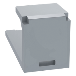Inserto ciego Panduit CMBIG-X Mini-Com gris