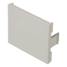 Módulo ciego Panduit CHB2IW-X 1/2 Mini-Com blanco mate