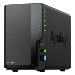 NAS Synology DS225+ 2 bahías Celeron J4125 2GB DDR4
